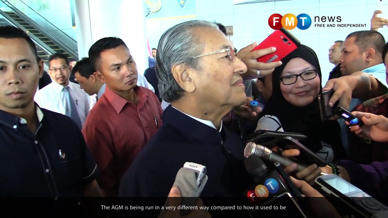 Dr M: Umno AGM less open, less fun now