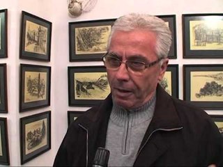 MUSTAFA ARAPI PIKTORI EKSPOZON MBI 500 GRAFIKA NE DURRES LAJM