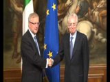 OLI REHN NE ITALI MBESHTETJE TE PLOTE PROGRAMIT TE QEVERISE MONTI LAJM