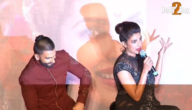 Priyanka Chopra Says No one better than Ranveer Deepika as Bajirao and Mastani At Bollywood Movie Bajirao Mastani 2015 Promotion