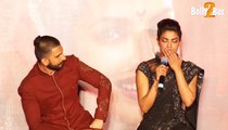 Bajirao Mastani not competing with Dilwale says Bajirao Mastani actor Priyanka Chopra With Ranveer Singh At Bollywood Movie Bajirao Mastani 2015 Promotion