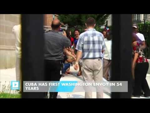 PRESIDENTI OBAMA PRET AMBASADORIN E PARE TE KUBES NE SHBA QE PREJ VITIT 1961 LAJM