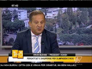 7pa5 - Pergatitjet e Shqiperise per Olimpiaden e Rios - 18 Shtator 2015 - Show - Vizion Plus