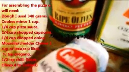 HOW TO MAKE PIZZA IN FRYING PAN ON STOVE