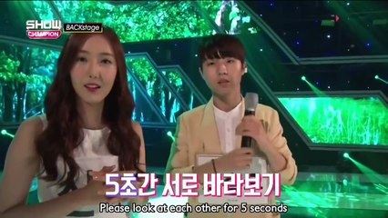 [ENG SUB] 150808 ShowCham GFriend Backstage SinB