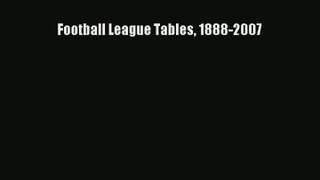 Football League Tables 1888-2007 PDF