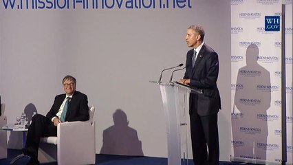 President Obama And Leaders Team Up With Bill Gates on 'Mission Innovation'