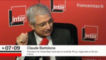 Régionales, FN, sécurité : Claude Bartolone répond à Léa Salamé