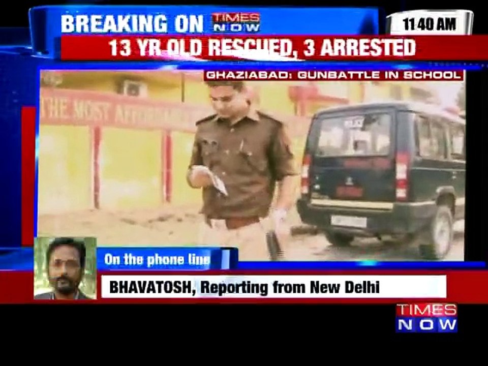 Shootout in Ghaziabad School