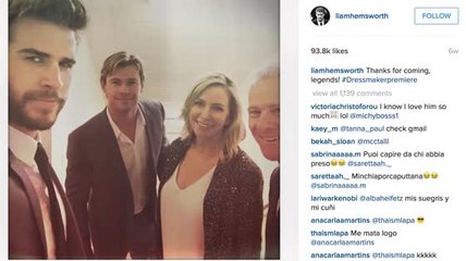 Chris Hemsworth paga las deudas de sus padres