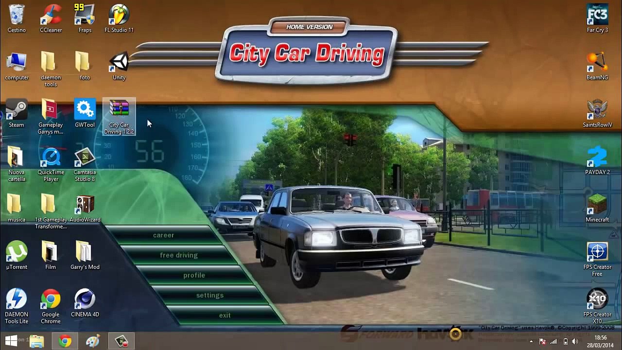 Scaricare e Installare City Car Driving - Tutorial ITA HD