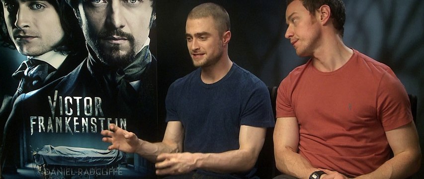 Victor Frankenstein - Exclusive Interview With Daniel Radcliffe & James McAvoy