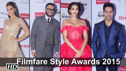 Filmfare Style Awards 2015 Red Carpet Highlights
