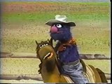 Classic Sesame Street Marshal Grover at the Short Branch Cafe