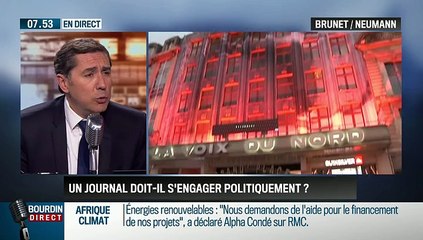 Brunet & Neumann: Un journal a-t-il le droit de s'engager politiquement ? - 01/12
