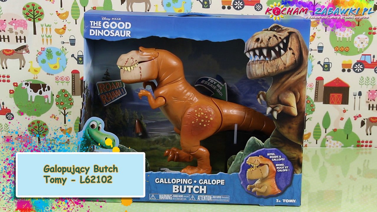 The Good Dinosaur / Dobry Dinozaur -  Galloping Butch / Galopujący Butch - Tomy - L62102 - Recenzja