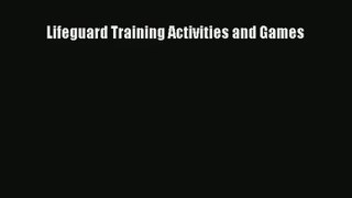 Lifeguard Training Activities and Games Read Online