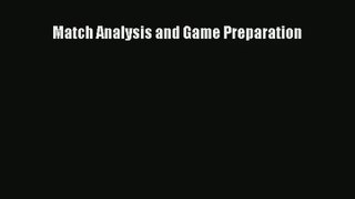 Match Analysis and Game Preparation Download