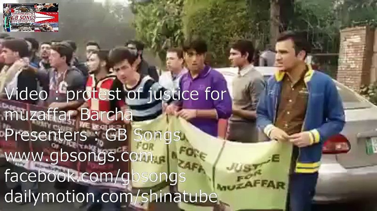 protest of justice for muzafar barcha