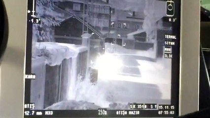 Hendek kapatan polise ateş açan PKK'lı böyle vuruldu