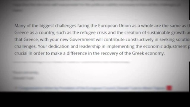 DONALD TUSK I SHKRUAN CIPRASIT I URON FITOREN DHE I KUJTON MASAT SHTRENGUESE LAJM