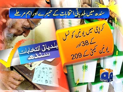 Karachi LG Elections (Explainer) - Geo Reports - 01 December 2015