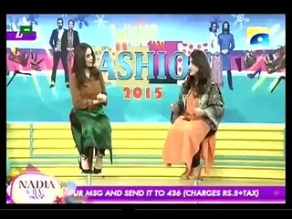 Nadia Khan Show-1st December 2015-Part 2- Special With Maira Khan