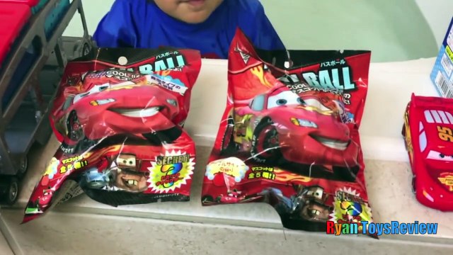 Disney Cars Toys Bath Balls Japanese Surprise Toys McQueen Mater Thomas Trains Ryan ToysRe