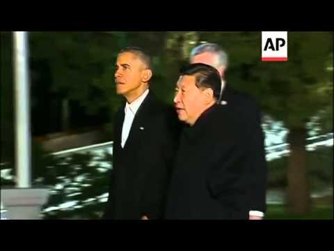 PRESIDENTI KINEZ MBERRIN NE SHBA NE TE PAREN VIZITE ZYRTARE BISEDIME ME OBAMEN LAJM