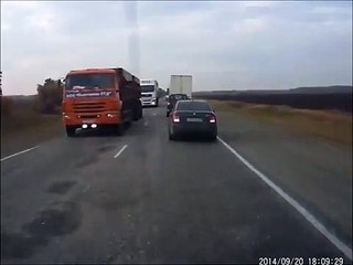 Как не надо обгонять