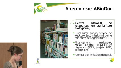 JS 2015 : ABioDoc - présentation de ressources sur l'agro-écologie en élevage