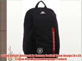 adidas D84287 Rucksack in German Football Team Design 20 x 25 x 10 cm Black [German Language