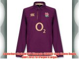 Canterbury England RFU Alternate CLASSIC Long Sleeve Rugby Shirt 2012/13 (Purple X Large)