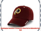 Washington Redskins 47 Brand NFL Clean Up Ice Adjustable Hat - Red