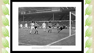 Framed Sunderland 1973 FA Cup Final Jim Montgomery 'Monty's Save' Print Memorabilia