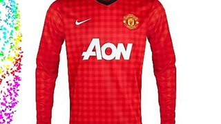 Manchester United 2012/13 LS Home Football Shirt - size M