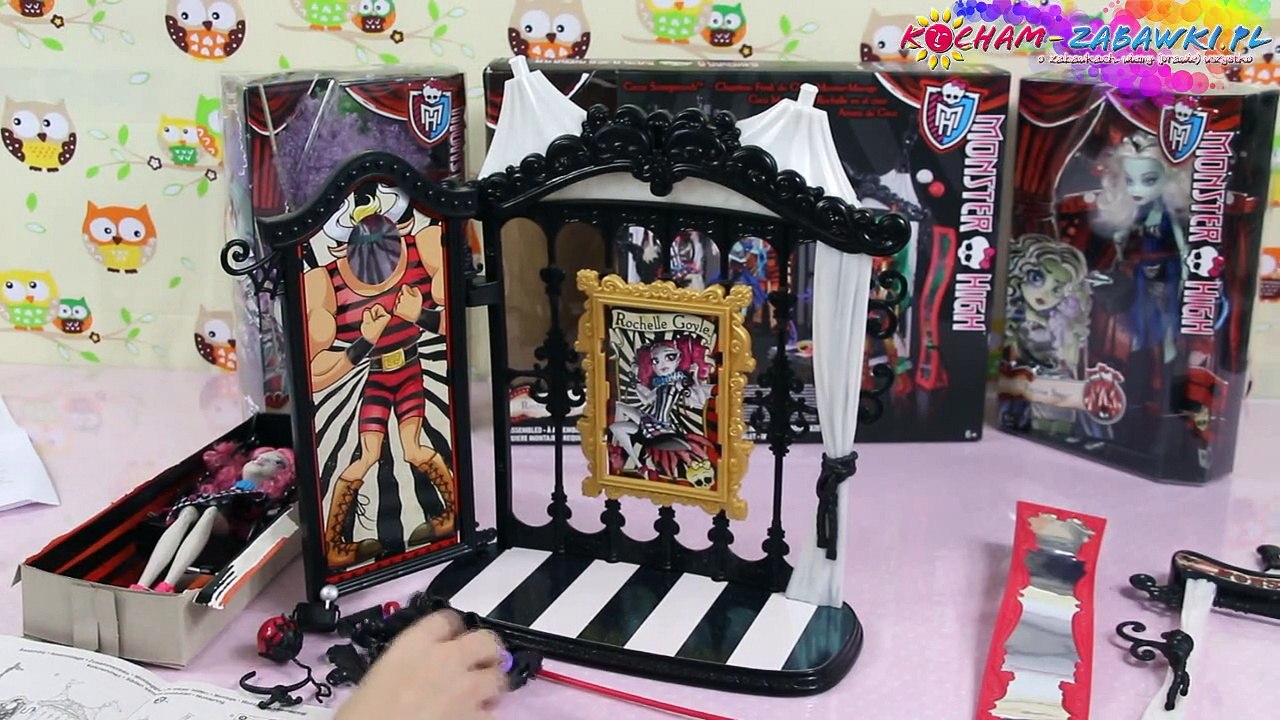 Monster High - Freak du Chic / Cyrk de Szyk - Circus Scaregrounds and Rochelle Goyle - CHW68