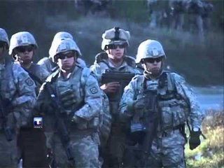 KFORI NE KOSOVE PERGENJESHTROHET LAJMI PER LARGIMIN E AMERIKANEVE LAJM