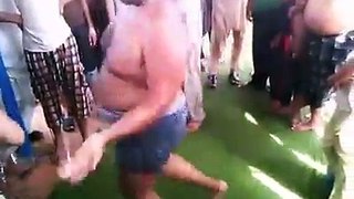 what in the world.... guy dancing