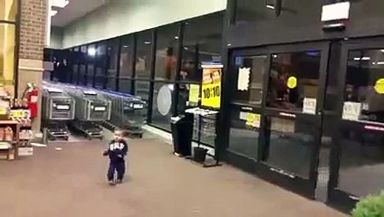 Cute kid wondering