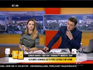 7pa5 - Semundja e Alzajmerit - 23 Shtator 2015 - Show - Vizion Plus