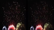 Ebisukou Fireworks Show Festival - 3D Side by Side (SBS)