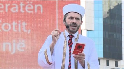 FESTOHET KURBAN BAJRAMI NE TIRANE BESIMTARET E FALEN NE BULEVARD NAMAZIN LAJM