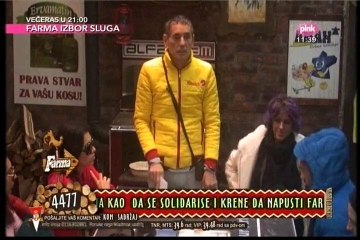 Gabrijela svasta je pricao za nju a sad mu kao favorit! Sinocni nesporazum oko kreveta! #Farrma 6 /01.12.2015.