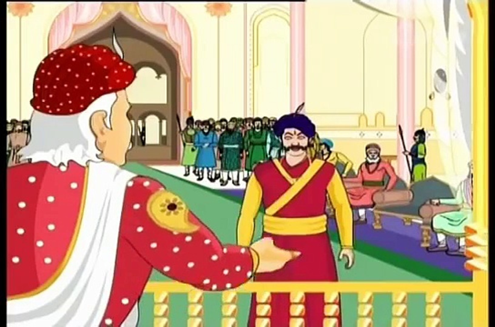 Milk Of An Ox - Akbar Birbal Stories - Hindi Animated Stories For Kids ,  Animated cinema and cartoon movies HD Online free video Subtitles and  dubbed Watch - Dailymotion Video
