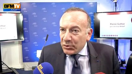 Pierre Gattaz s'attaque au programme économique du FN