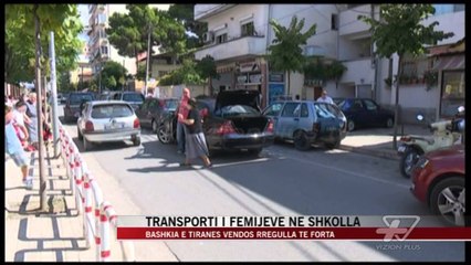Transporti i fëmijëve në shkolla - News, Lajme - Vizion Plus