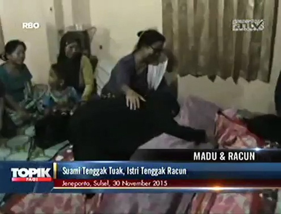 Suami Sering Nenggak Miras, Istri Nekat Minum Racun