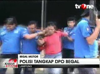Drama Penangkapan DPO Begal di Lampung