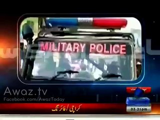 Military Police vehicle targeted in Karachi, two personnel martyred